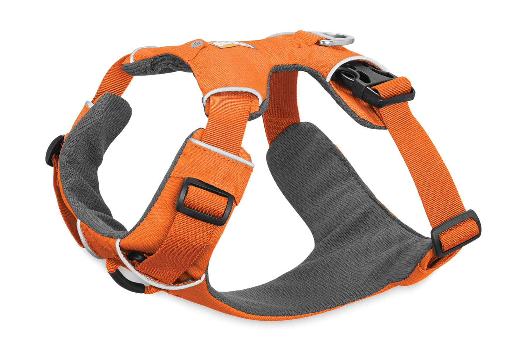 status fuzzy Do Hundesele Ruffwear Front Range orange - hundeseler - turseler