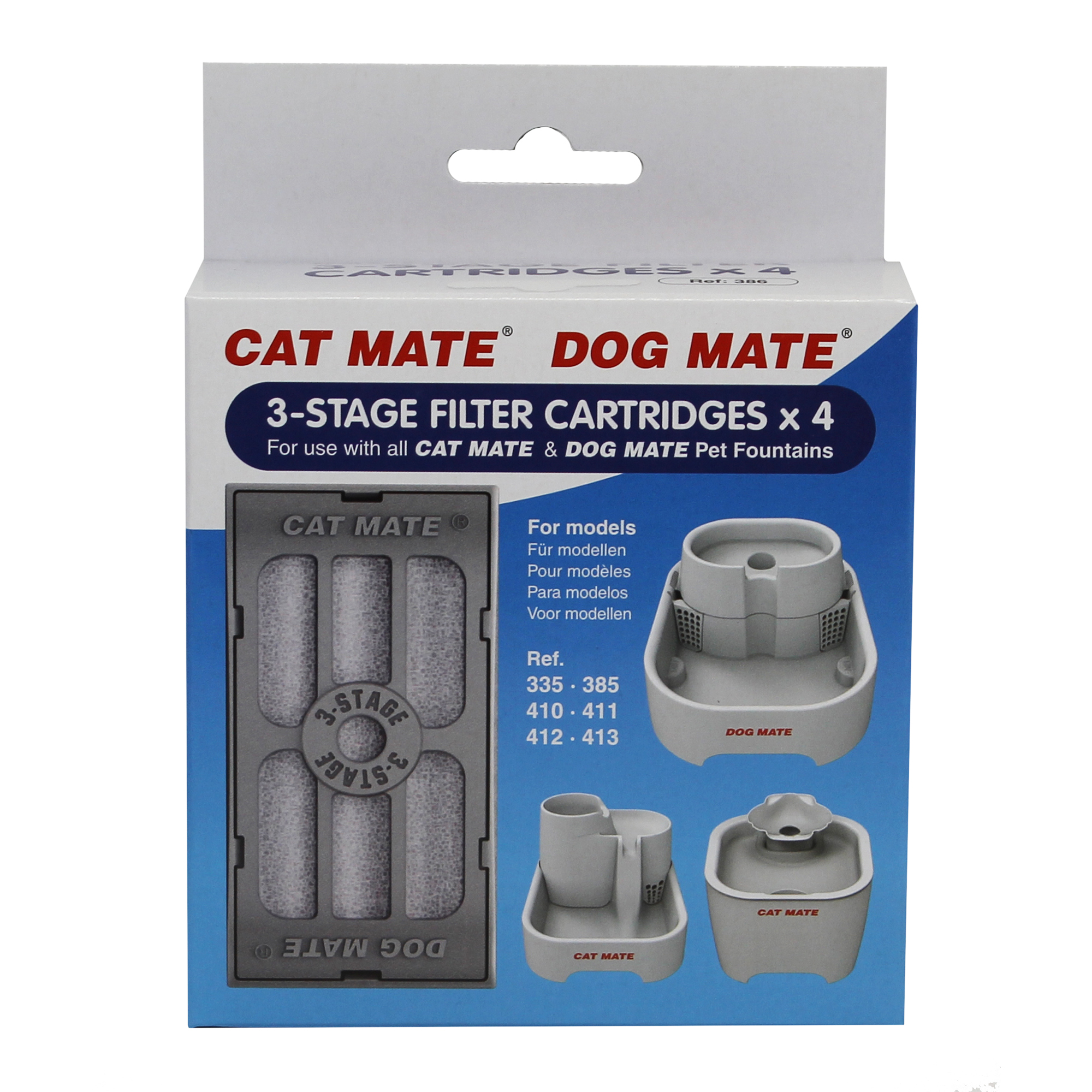 CatMate Filter 3 stegs 4pk Min Beste Venn