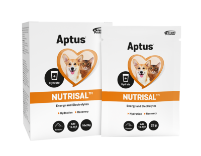 Aptus Nutrisal Pulver Til Hund og Katt, 10x25 g