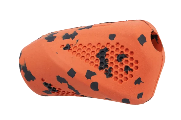 Dog throw toy, unisex, Orange/black