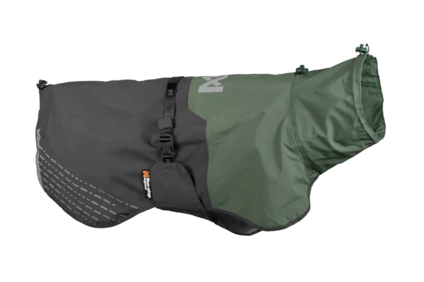 Fjord Raincoat, grey/green, 36