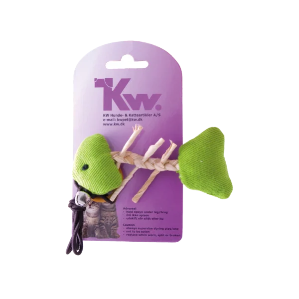 KW Katteleke Fiskeskjelett med Snor
