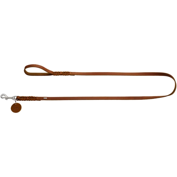 Leash Solid Education 16/200 Cognac