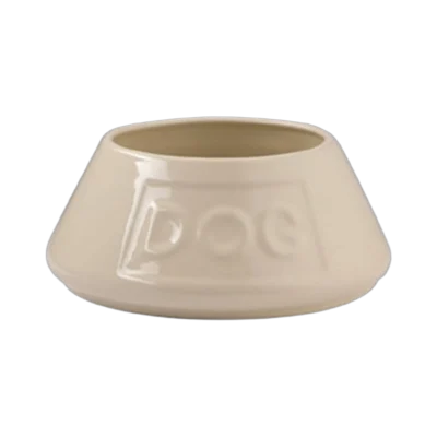 Keramikskål Creme Dog Spaniel 1,6 l MC