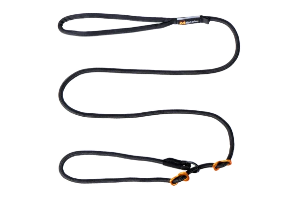 Retriever leash, unisex, black, 1.6m/8mm