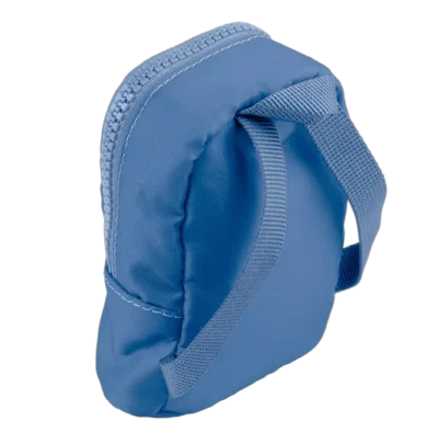 blå ball bag bak
